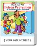 CS0280 Play it Safe with Poison Prevention Coloring and Activity Book with Custom Imprint